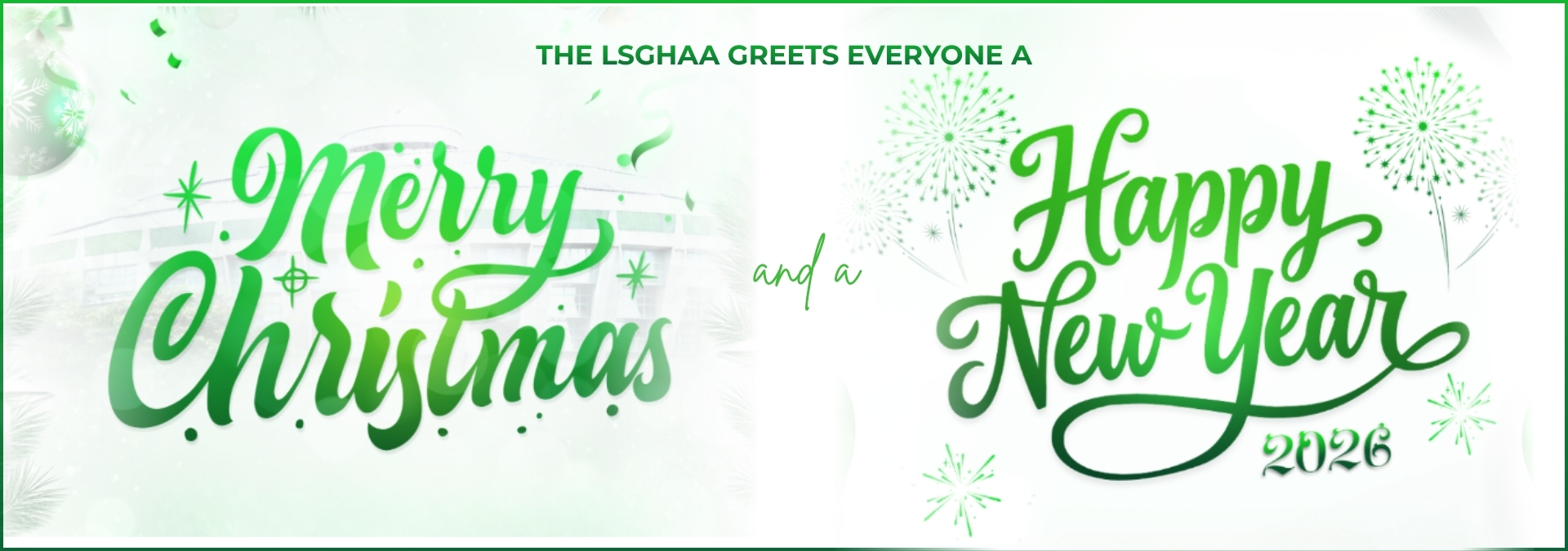 MERRY CHRISTMAS & HAPPY NEW YEAR