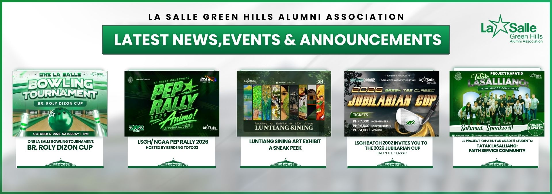 LSGHAA Front News