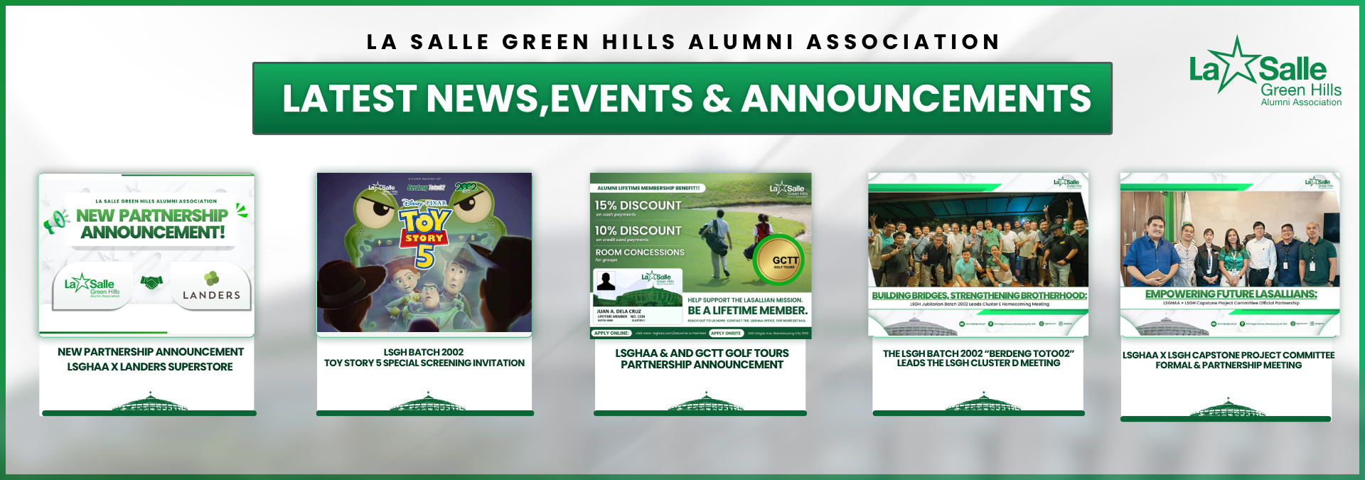 LSGHAA Front News